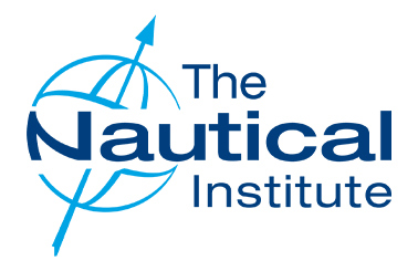 Logo of The Nautical Institute with a stylized globe and arrow design.
