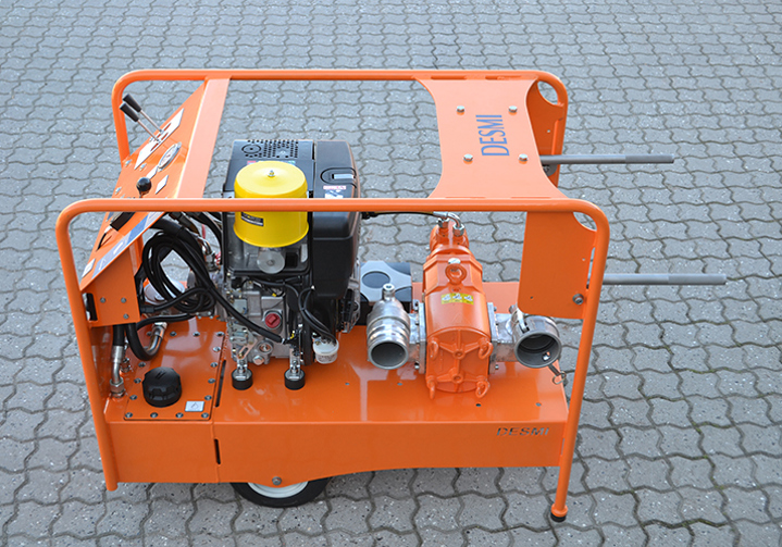DESMI hydraulic power pack for oil spill response equipment DESMI hydraulic power pack for oil spill response equipment
